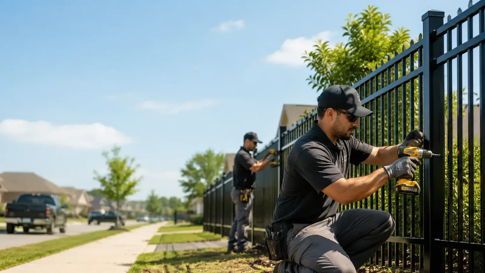 Metal Fence Installation in Thompson, OH